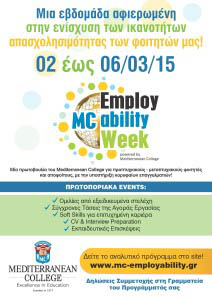 Employability Week 2015 afisa